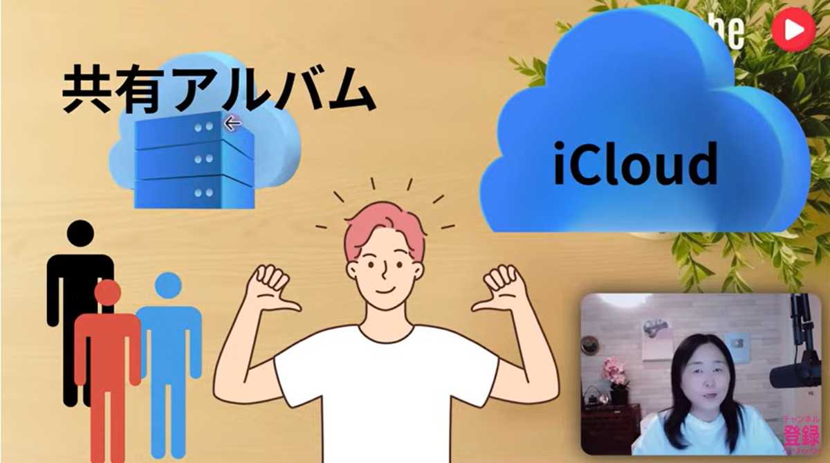 「共有アルバム」を最終保存場所にするのは避ける!