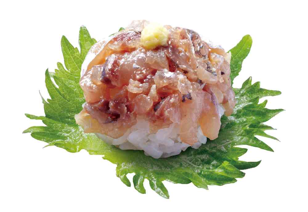 「九州産 あじのたたき大葉つつみ（みそ和え）」