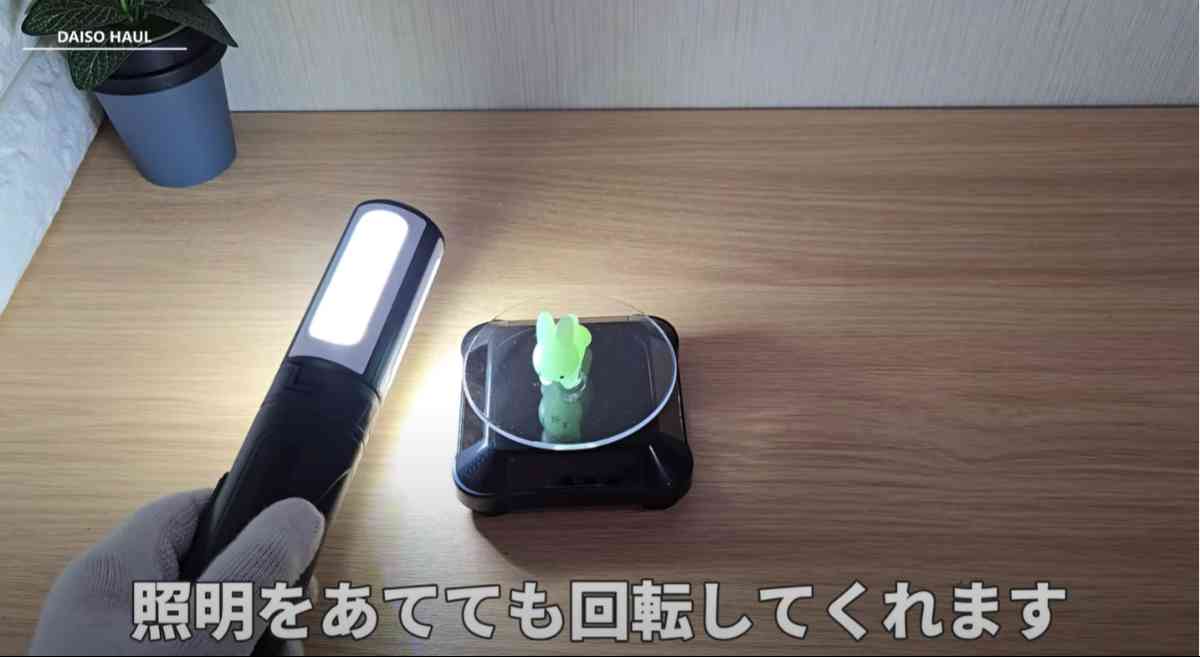 推し様に乗っていただく回転台