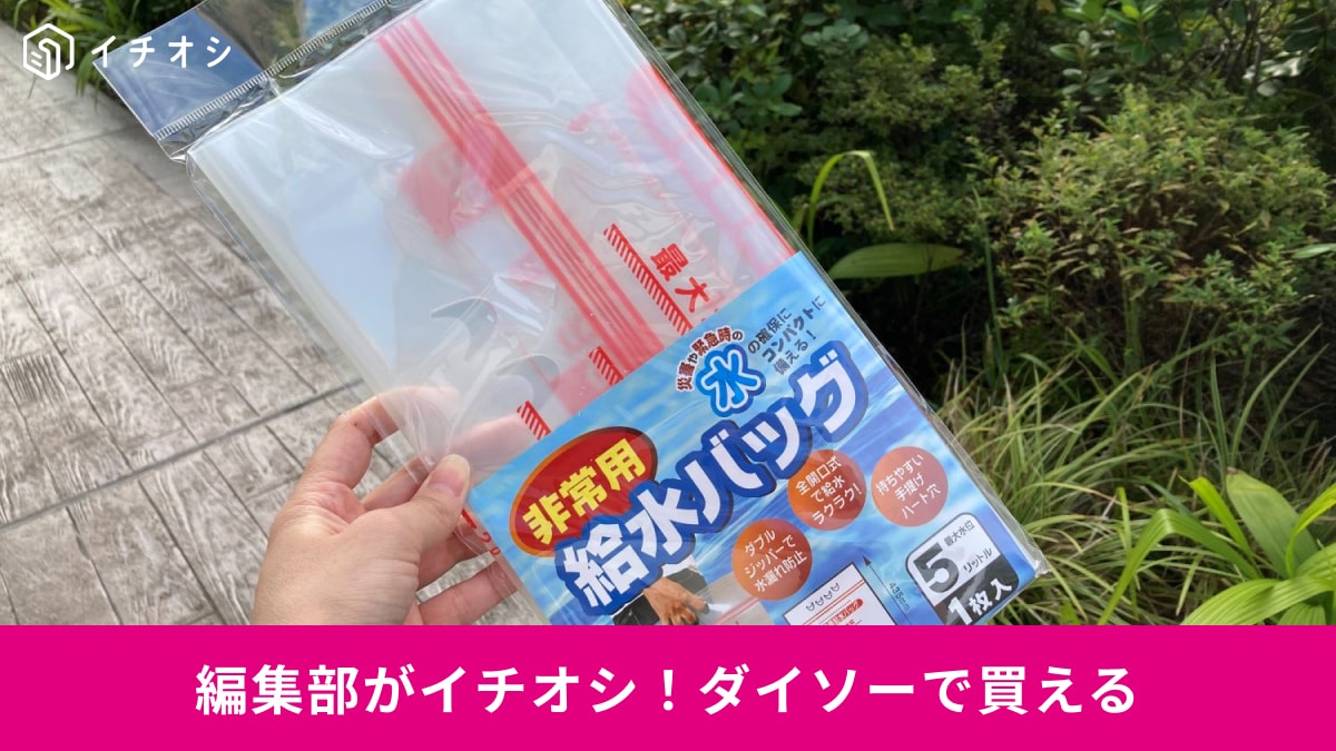 災害はいつ起こるか分からない! 100均で始める防災準備