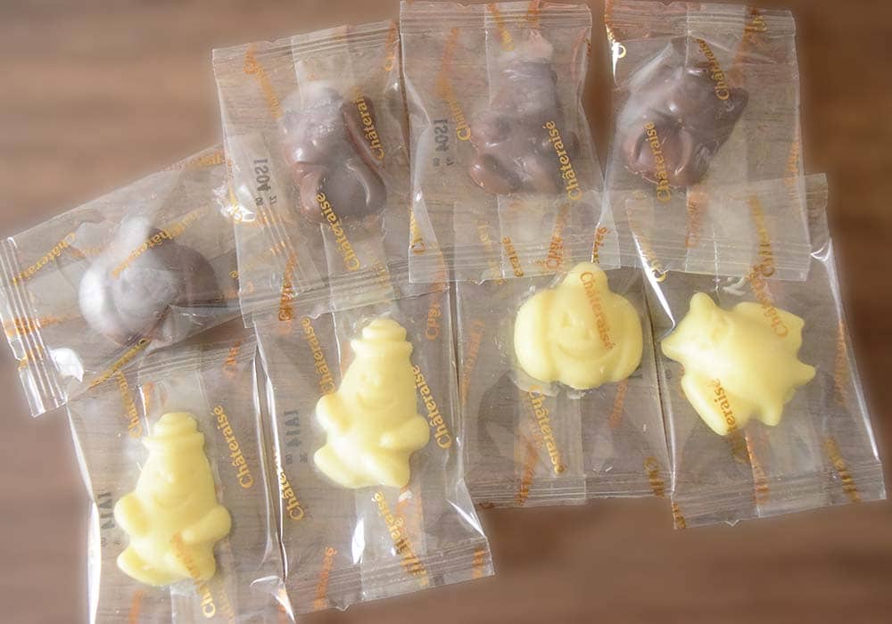 チョコレートは個包装されていますので、家族や友人などとシェアしやすい
