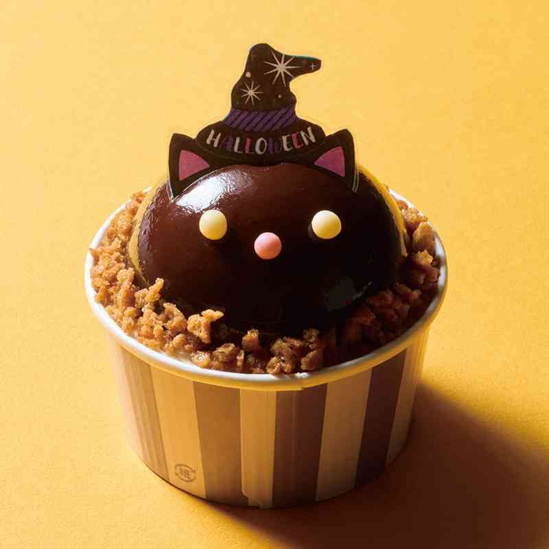 シャトレーゼ「ハロウィン 黒ねこ」