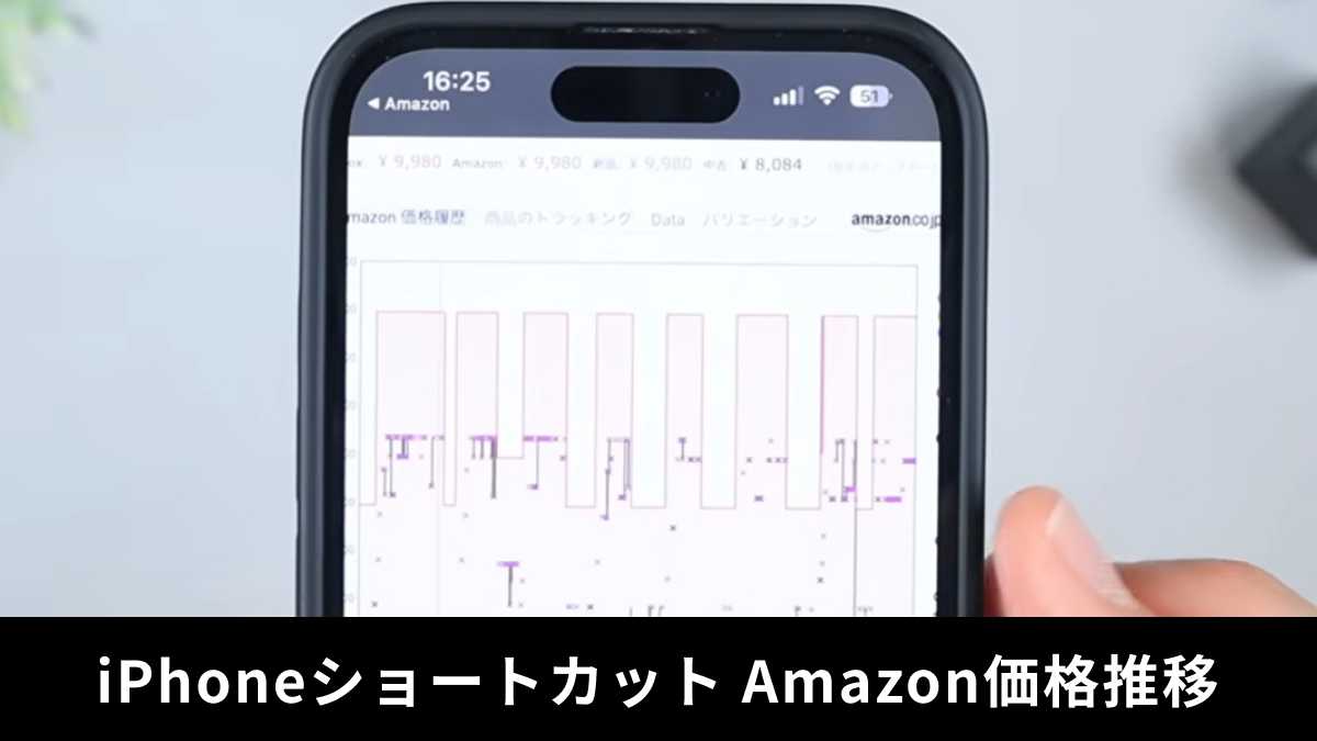 iPhoneの神ショートカット「Amazon価格推移」とは?