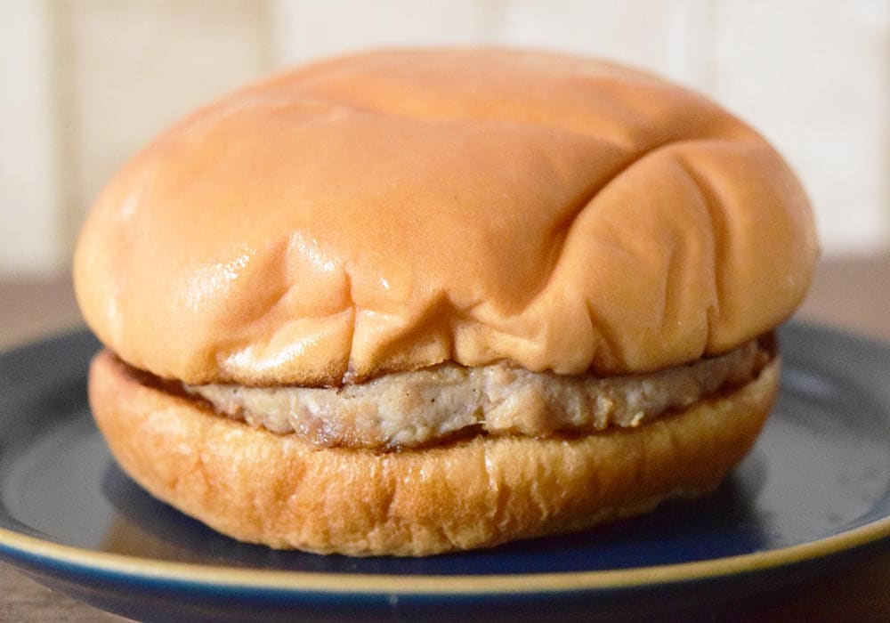 すべて「なし」にしたモスバーガーはとてもシンプルな一品