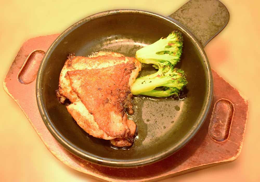 「若鶏のスパイス焼き」