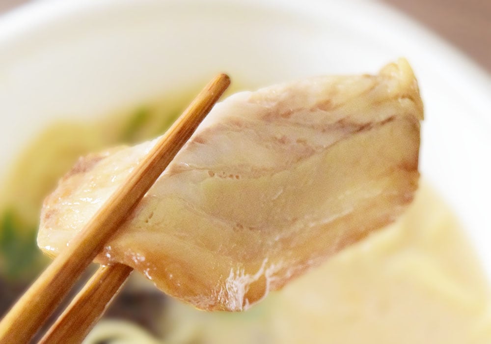 ほどよい脂身があり、やわらかい食感