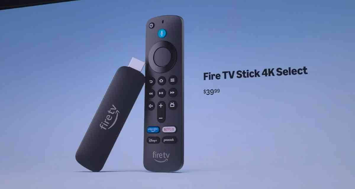Fire TV Stick 4K Select