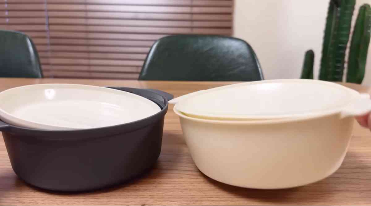 ダイソーの「レンジ鍋」