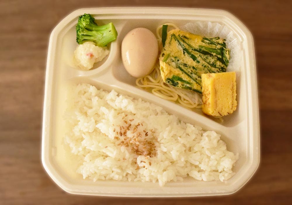 「たまご(おかず)だけ弁当」を作ってみました
