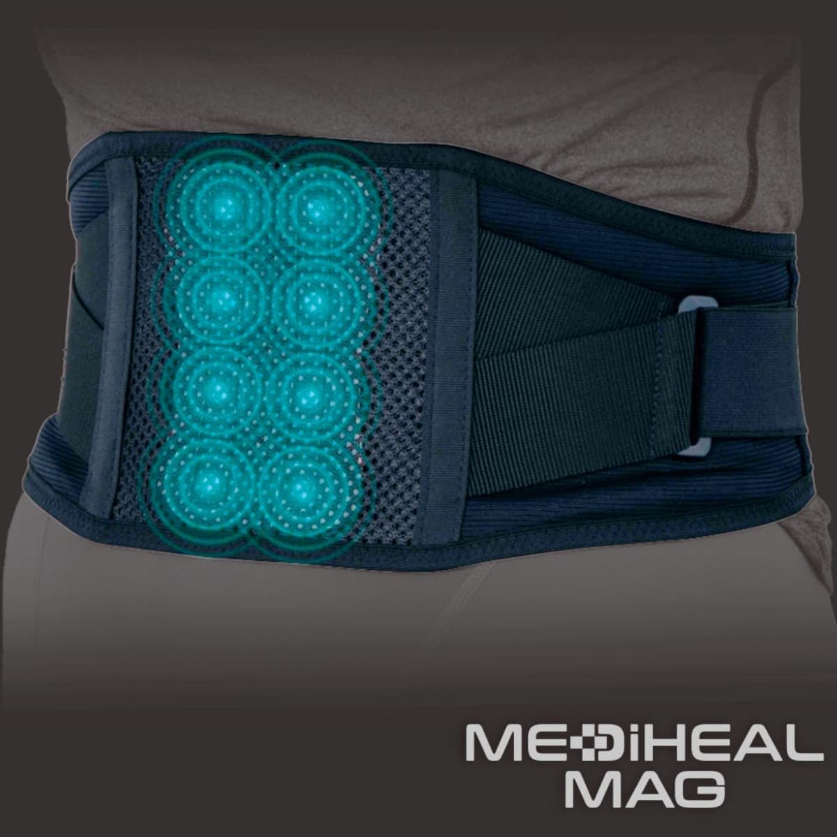 ワークマン「メディヒール(R)マグ腰サポーター」 