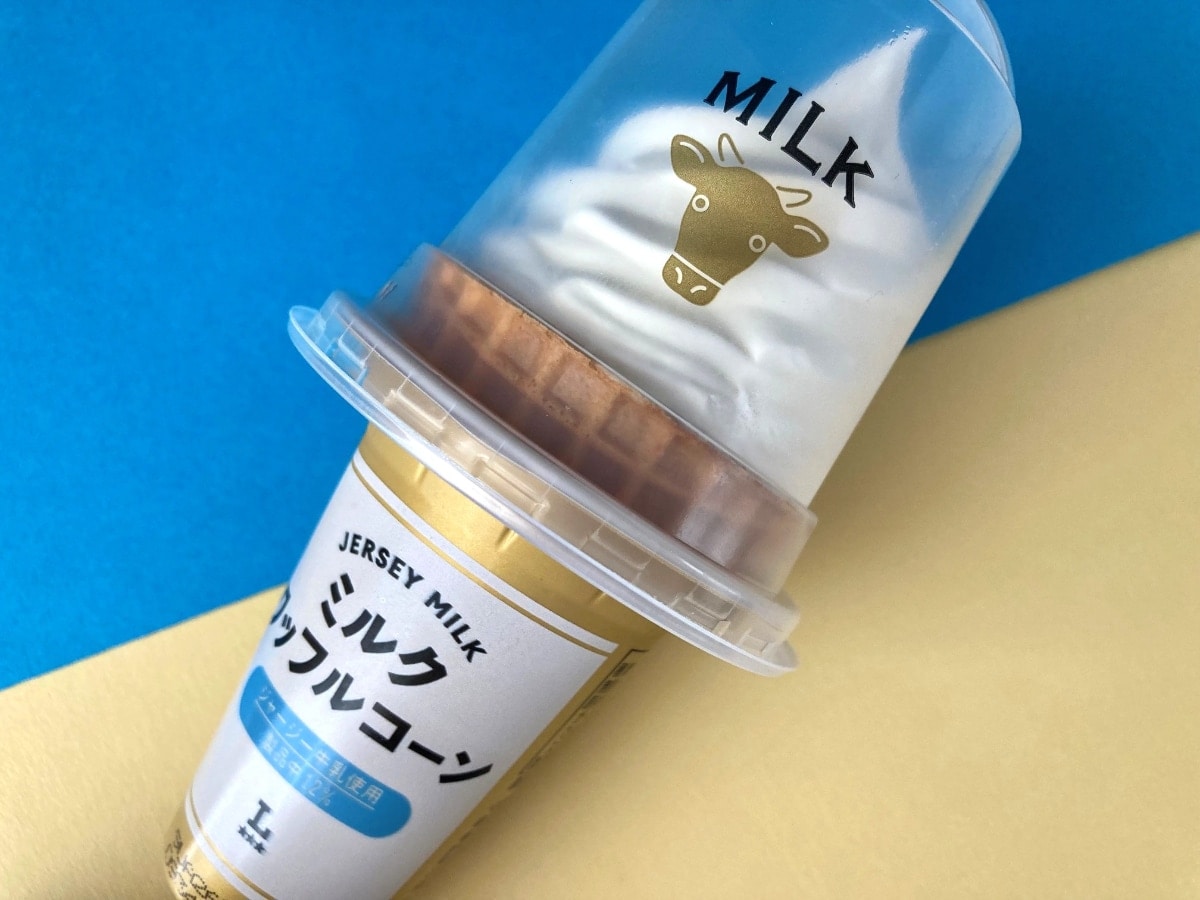 すっきりとした後味がクセになる! ローソンのワッフルコーン