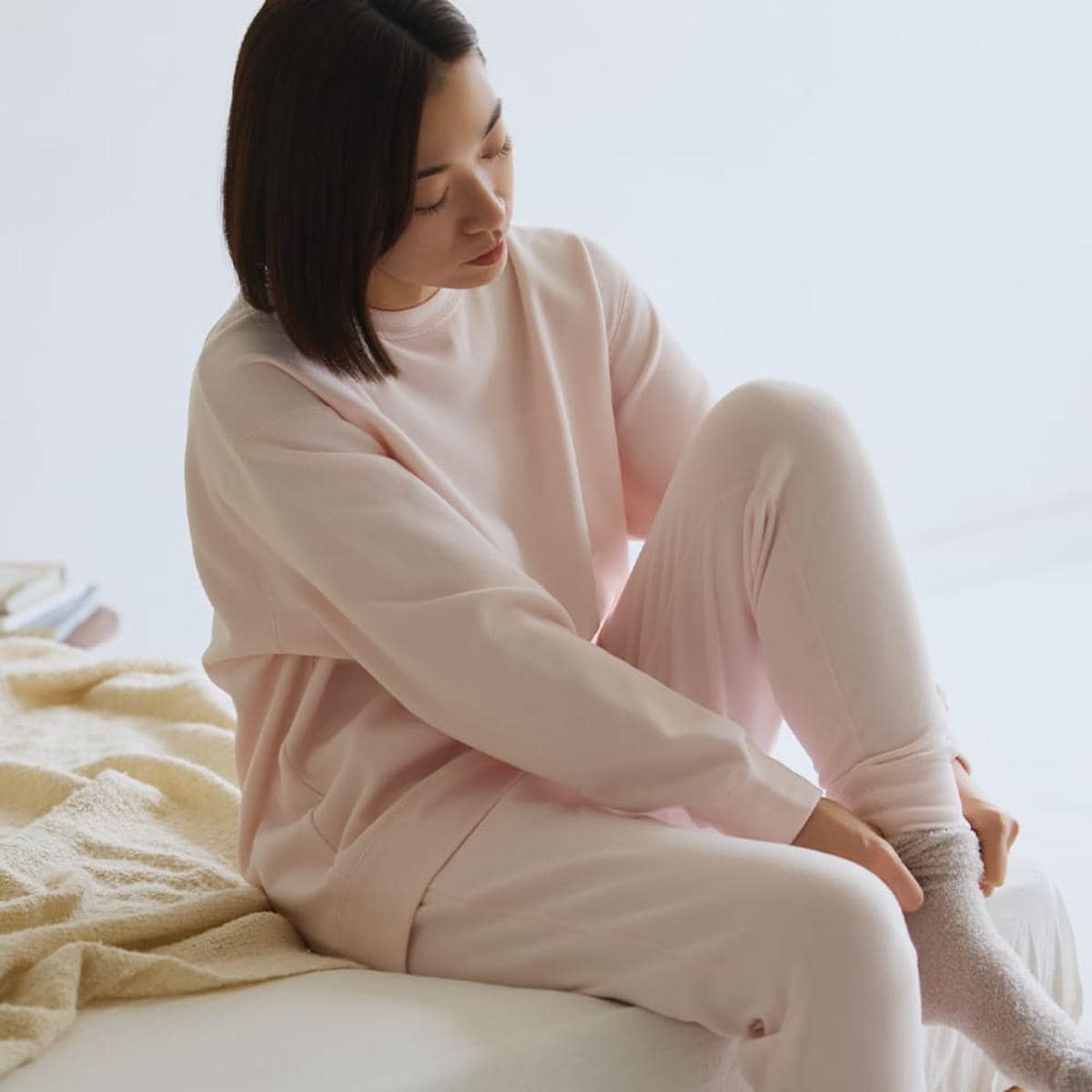 ワークマン「レディースメディヒール(R)ウォームスウェットパンツ」