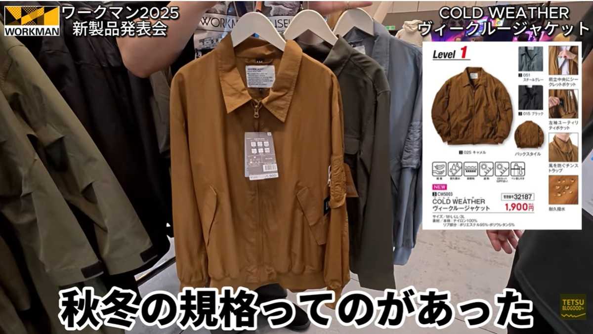 機能性を追求した「コールドウェザーヴィークルージャケット」