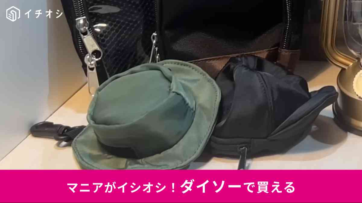 ダイソーで買える「リュック用のポーチ」