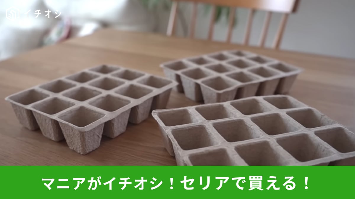 【セリア×無印】110円「育苗ポット」が収納に激ハマり！意外すぎる“そうじゃない使い方”が便利すぎた