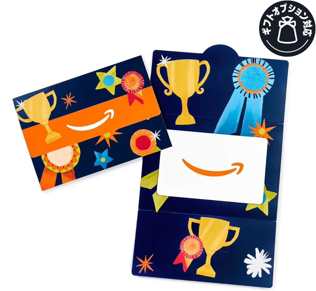 「Amazonギフトカード ミニ封筒 感謝のしるし」は入賞のお祝いにも!