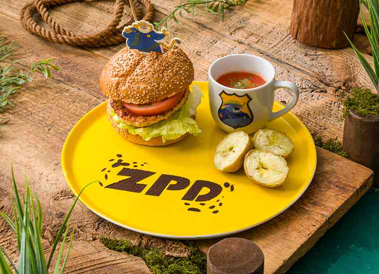 <ZPD>ハンバーガープレート