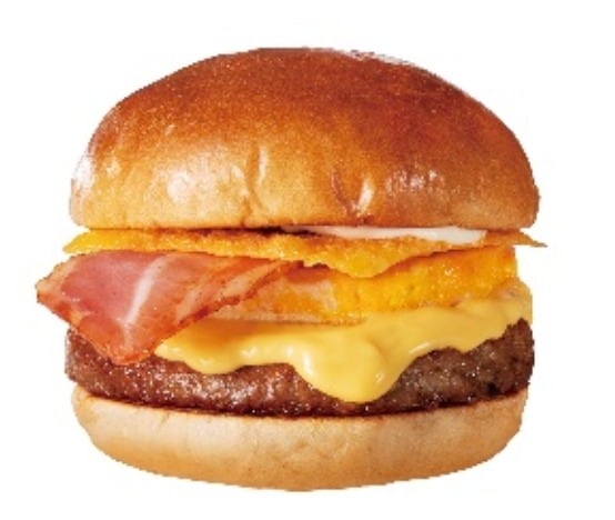 パリとろチーズベーコンエッグバーガー 単品850円