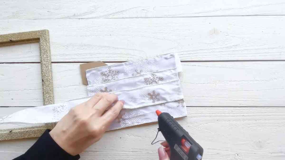 ダイソー┃クリスマスフレームアレンジ