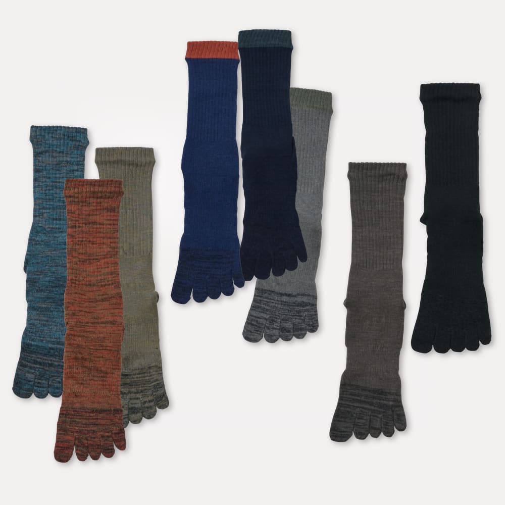 ワークマン「シン・ホッとする靴下5本指 3足組」