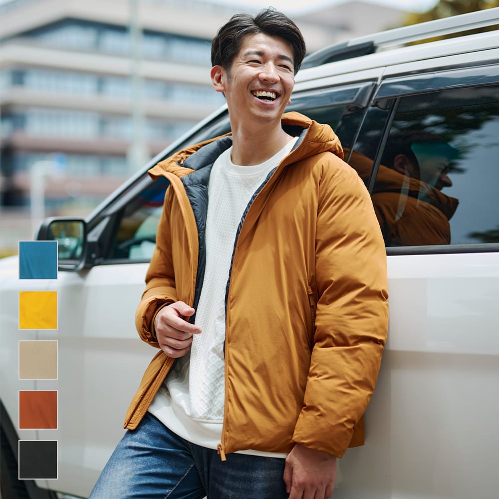 ワークマン「ギガパフフュージョンダウン(R)フーディー」