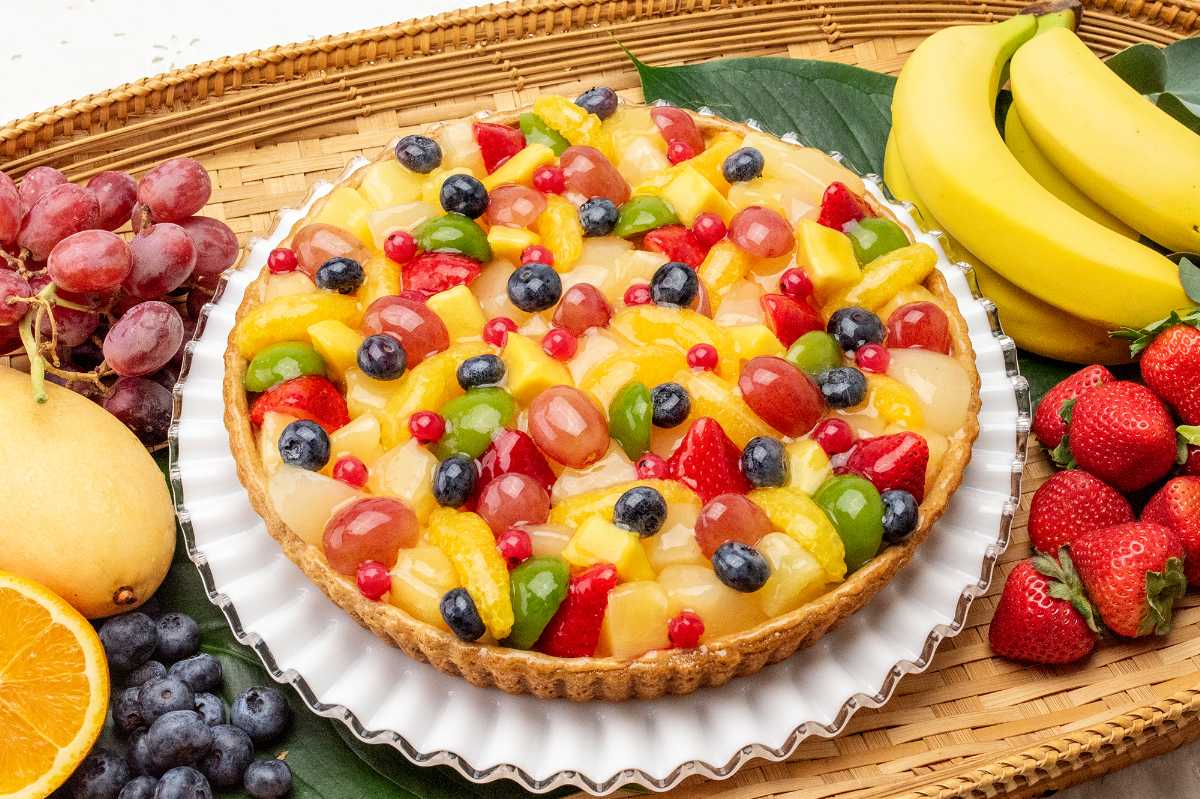 新作「色とりどりのフルーツタルト～ホワイトチョコ風味～」