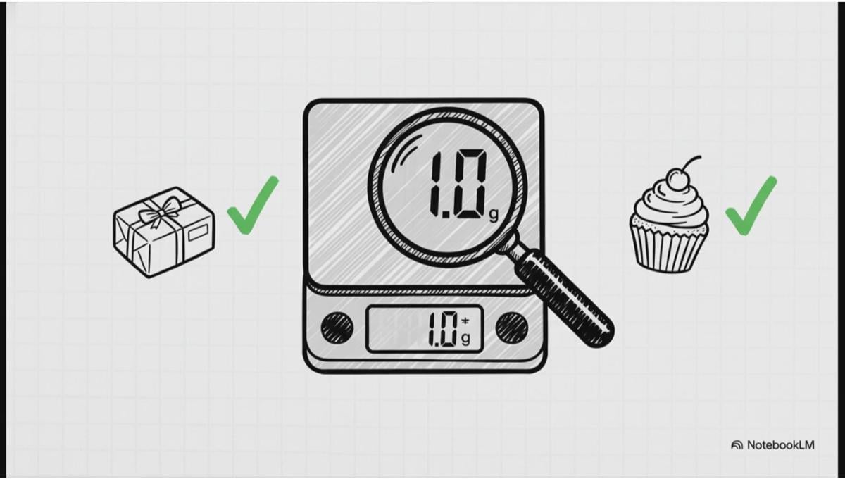 正確に量りたいなら1100円のデジタル式