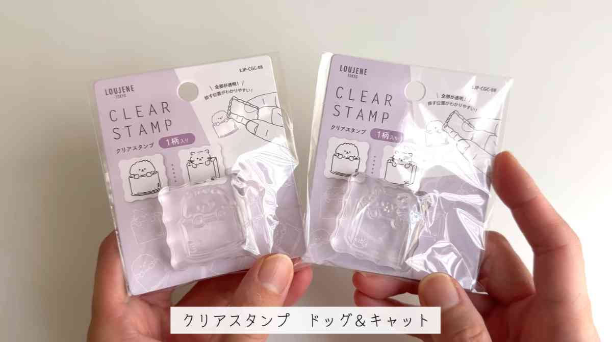 キャンドゥ┃クリアスタンプ