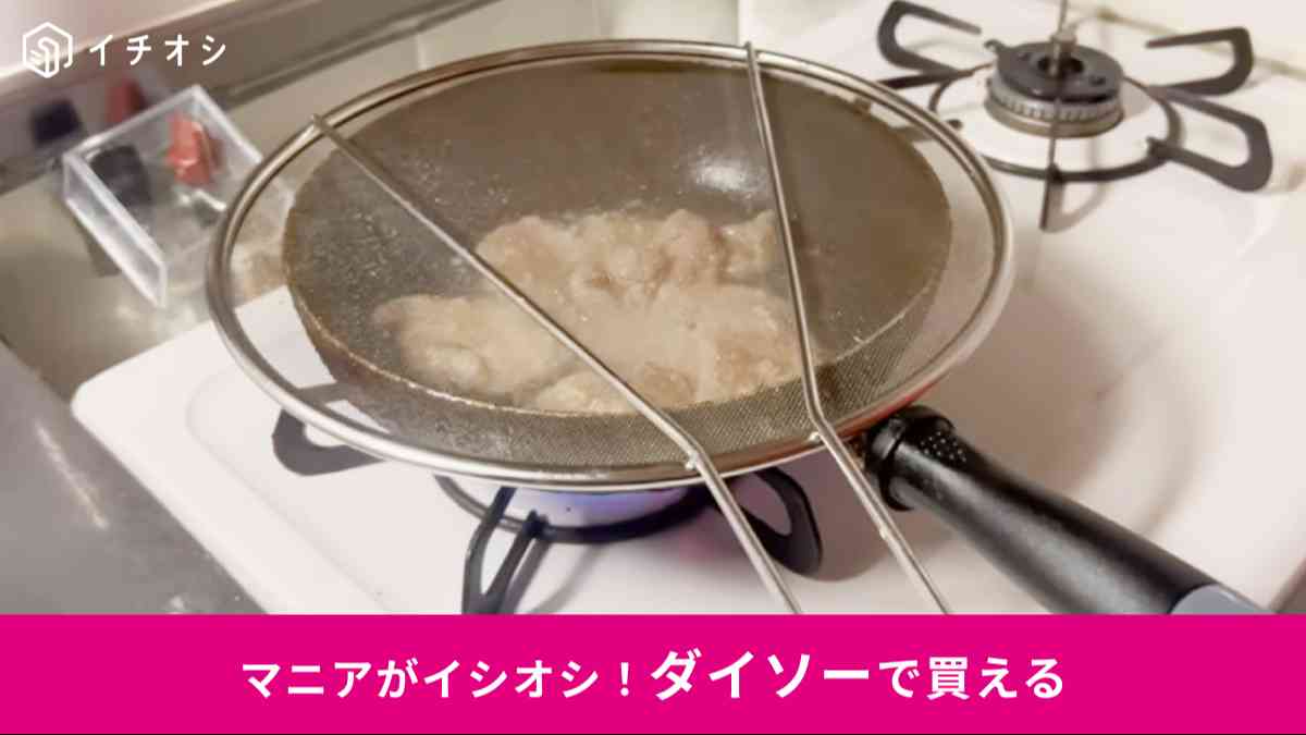 ダイソー┃油はね防止ネット