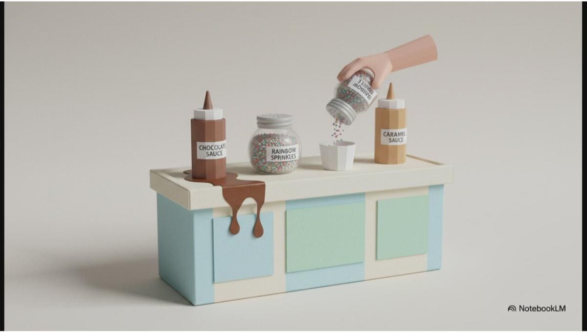 キッズメニューもカスタマイズを楽しめる