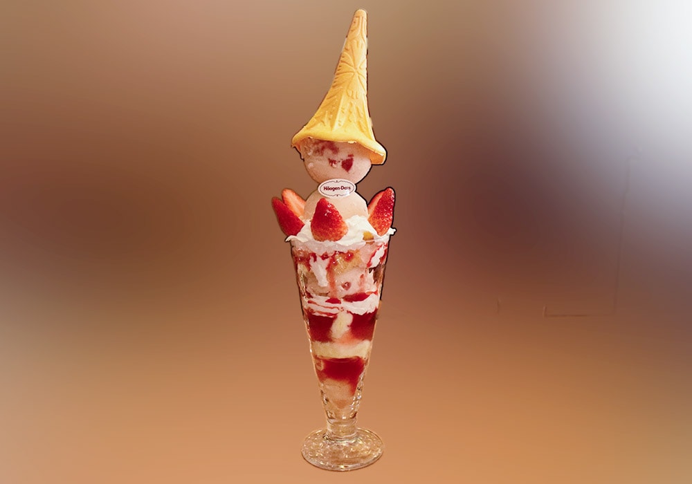 ジョナサン「いちごのジョナパフェDX」