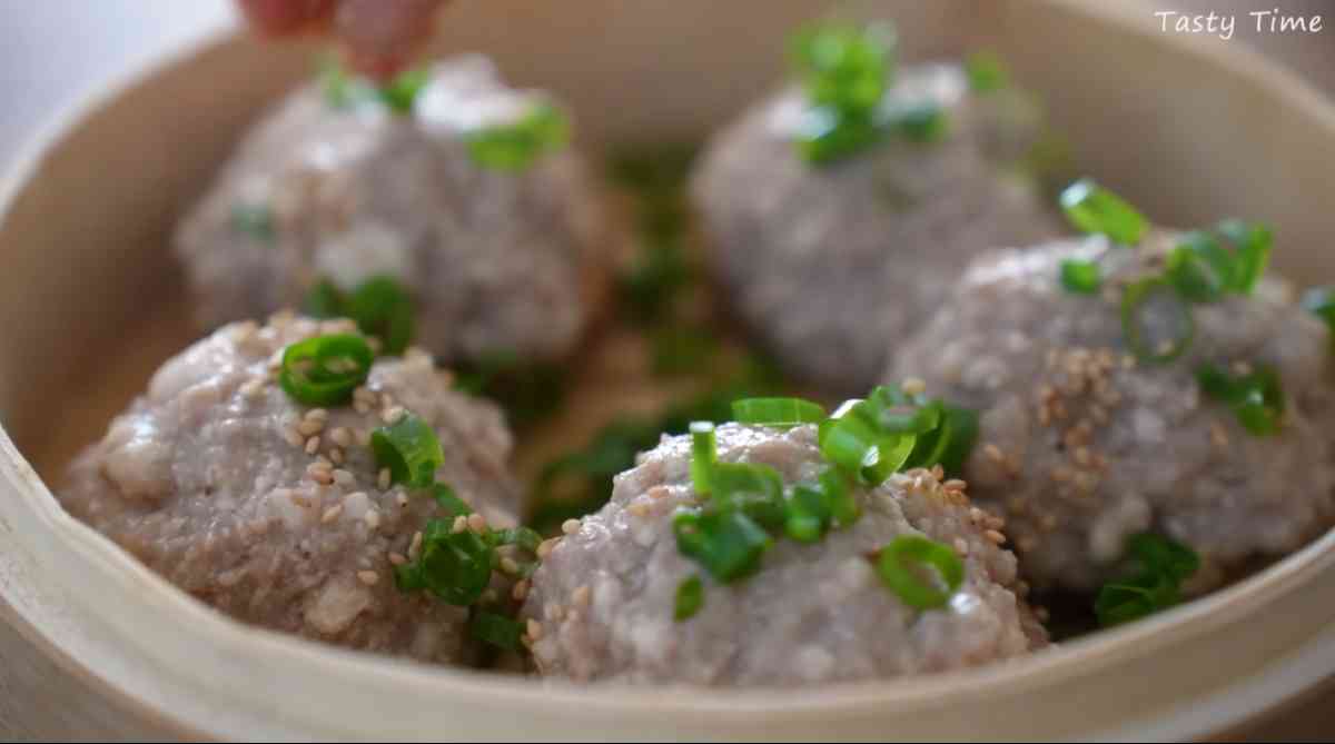 せいろ蒸し調理法：シュウマイ