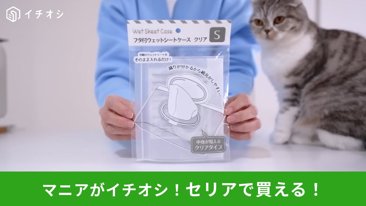 【セリア便利】これに変えてプチストレスが解消された…！110円「フタ付ウェットシートケース」は絶対買いでしょ！