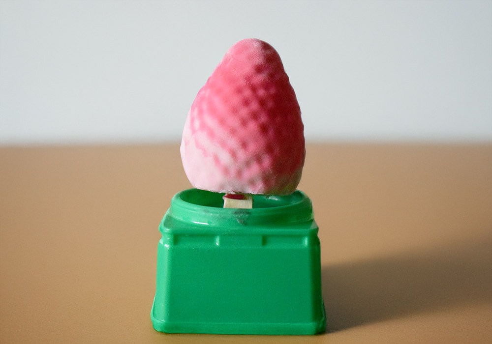 「3Dフルーツアイス　イチゴ」