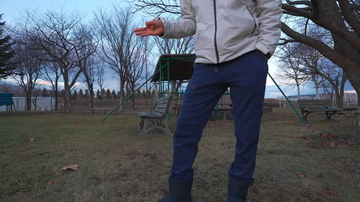 ワークマン「メリノテック(R)アクティブインサレーションクライミングパンツ」は着心地も抜群