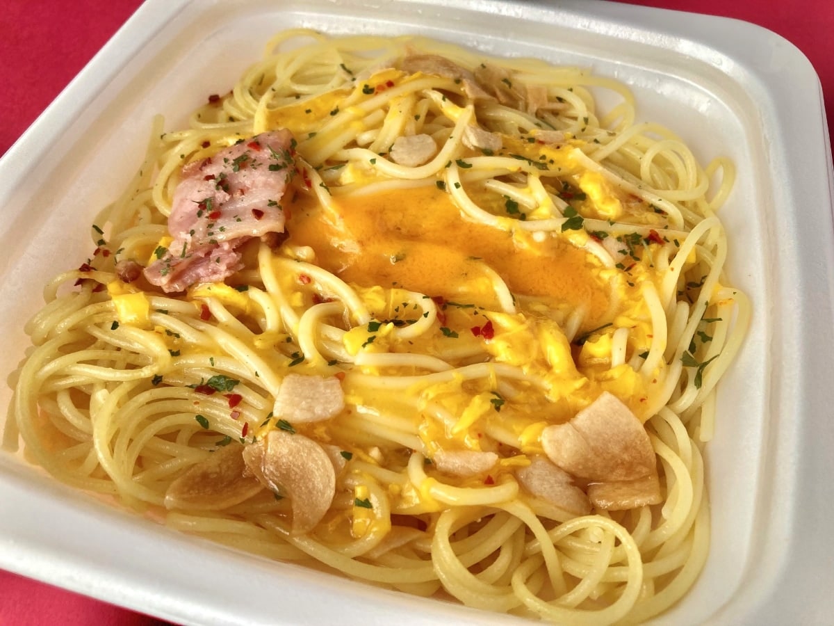 ファミマの「ペペロンチーノたまご」