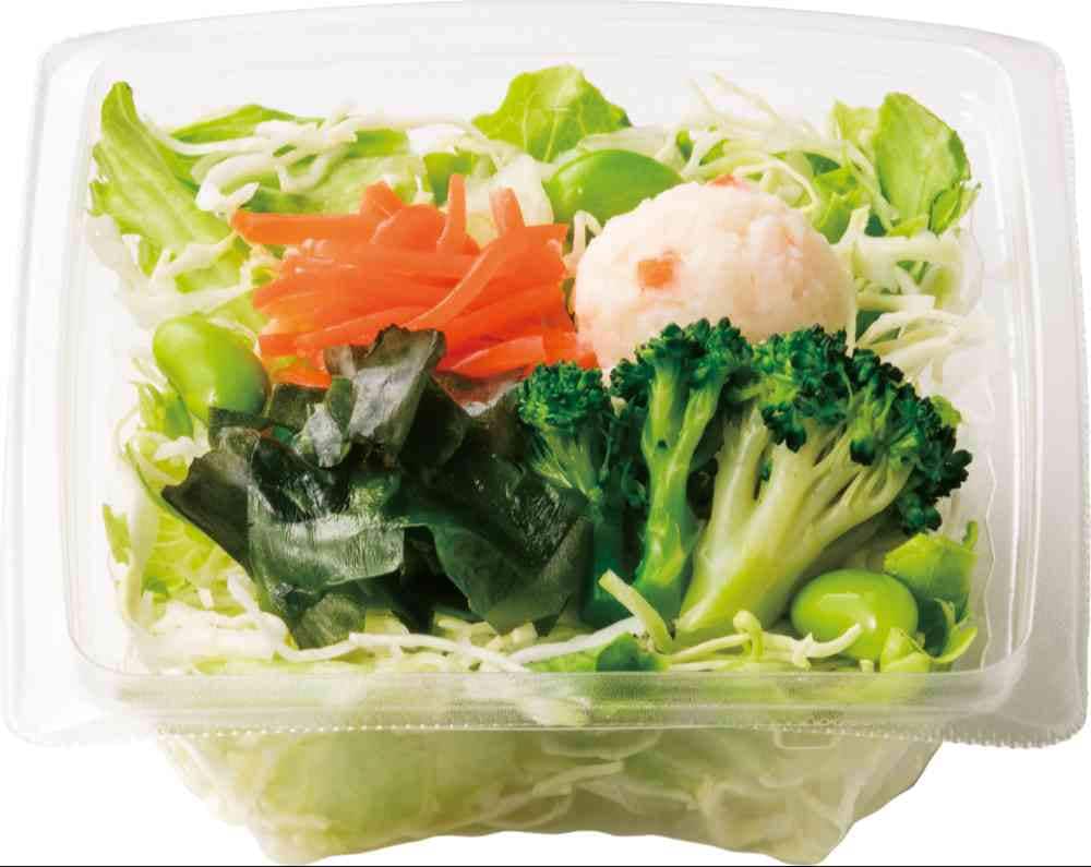 2位　7品目のミックスサラダ