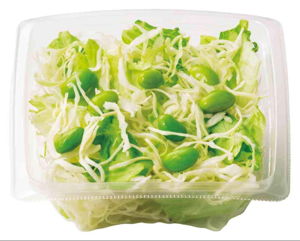 5位　たっぷりグリーンサラダ