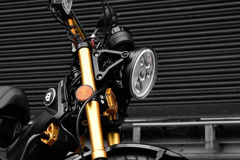 車体の傾きで自動点灯！ CT125ハンターカブ用「アクティブコーナーLEDヘッドライト」が EVATEK から発売 記事2