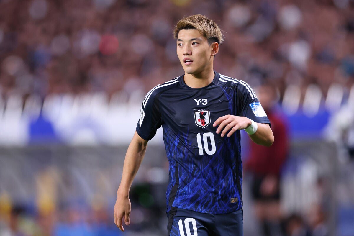 サッカー日本代表として活躍する堂安律