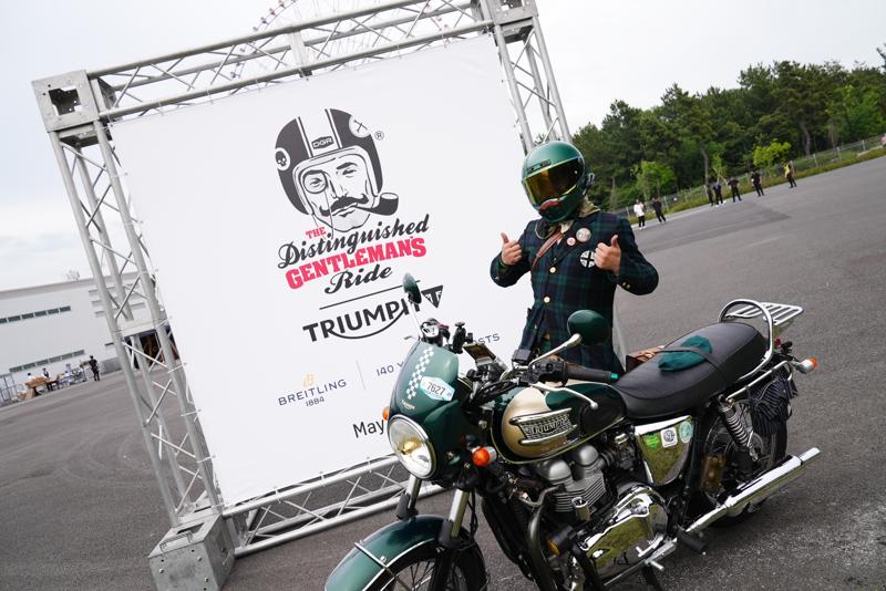 トライアンフから、チャリティイベント「DGR