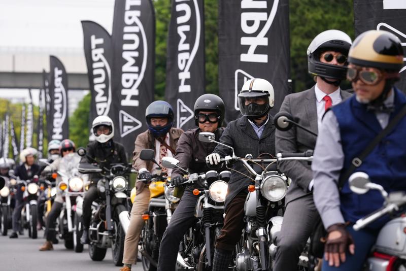 トライアンフから、チャリティイベント「DGR