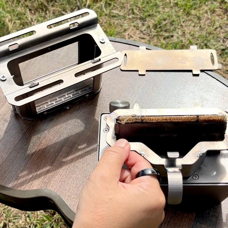 379万円突破!徒歩&バイク旅に最適な純チタン製“0.9kgストーブ”「Brahman」登場