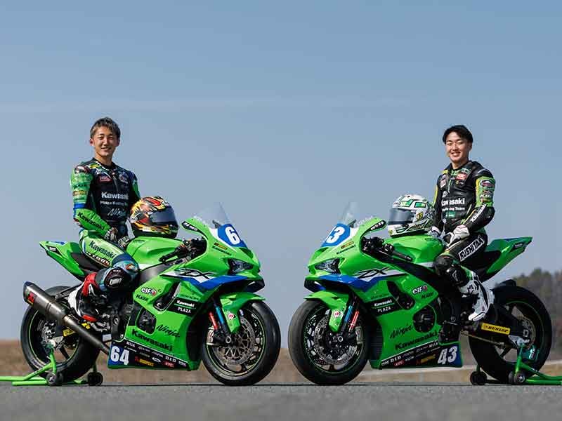 【カワサキ】「Kawasaki Plaza Racing Team」の2026年参戦マシン公開、新型 Ninja ZX-10R を投入 メイン