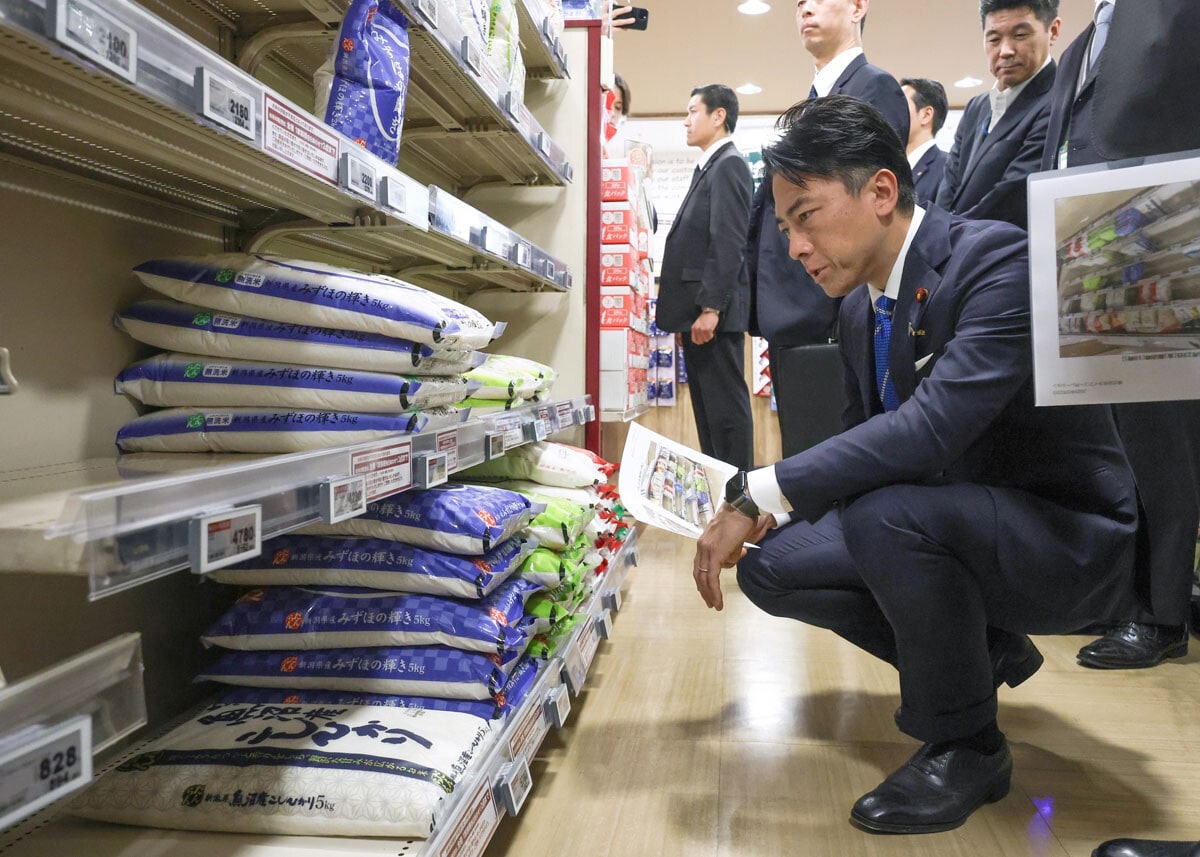 「5キロ2000円」の実現を掲げる小泉農水相には庶民の期待が寄せられているが‥‥