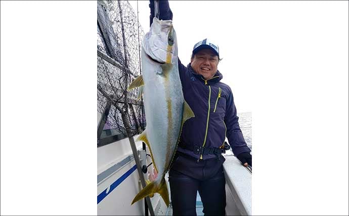 「美味しい魚きた！」タイラバで5kg大型タカバ（マハタ）堂々浮上【沖のルアー釣果速報・福岡】