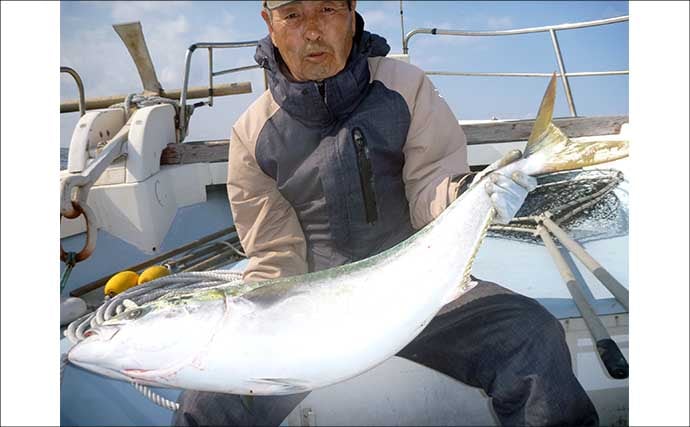「美味しい魚きた！」タイラバで5kg大型タカバ（マハタ）堂々浮上【沖のルアー釣果速報・福岡】