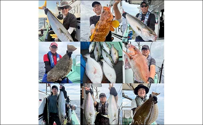 【沖釣り釣果速報】落とし込み釣りでヒラマサ107cm浮上!エサ付き抜群で青物ラッシュ!(福岡)