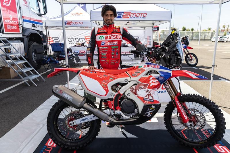 藤原慎也「ダカール・ラリー」参戦壮行会で唯一の日本人ライダーとしての「決意」を語る!