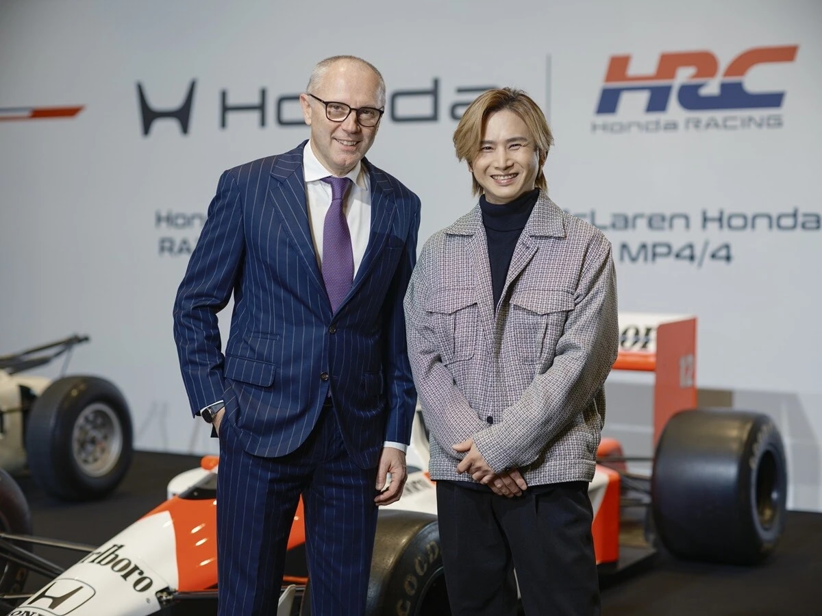 F1界のトップとの貴重すぎる対談が実現！　新レギュレーションでどんなレースになるのか？　F1の未来はどんな方向に進んでいくのか？　堂本光一が直撃した!!